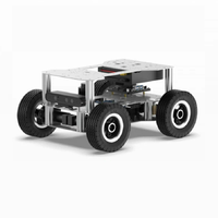 WD Sasis Robot Mobile Cerdas Konfigurasi Tinggi Baru Motor 120W 24V Konstruksi Aluminium Suspensi Ayun/Independen APP
