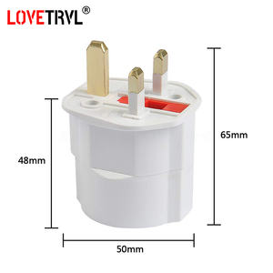 <span class=keywords><strong>Adaptateur</strong></span> universel européen de voyage, 2 broches vers le Royaume-Uni, 13A, 250V CA, convertisseur électrique européen vers l'<span class=keywords><strong>Angleterre</strong></span> - Product Image 6
