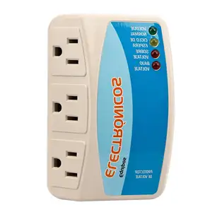 3 Outlets US Standard voltage protector 120V whole house surge voltage protector over voltage protector