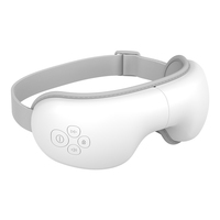 Masseur oculaire intelligent 2026 amélioré avec contrôle de la minuterie, portable, sans fil, chaleur et musique pour la maison/le bureau, améliore le sommeil