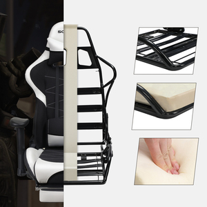 <span class=keywords><strong>SONGMICS</strong></span> accoudoirs réglables en hauteur <span class=keywords><strong>chaise</strong></span> de bureau <span class=keywords><strong>chaise</strong></span> de direction ergonomique <span class=keywords><strong>chaise</strong></span> de jeu avec repose-pieds - Product Image 4