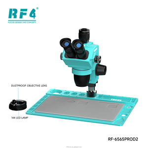 <span class=keywords><strong>Microscopio</strong></span> Trinocular con Zoom Continuo Rf4 Rf-6565prod2, Ocular Gran Angular Wf10x23 con Actualización 0.5xctv, <span class=keywords><strong>Microscopio</strong></span> a Prueba <span class=keywords><strong>de</strong></span> Polvo - Product Image 5