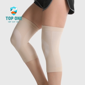 Vente chaude Top One Danse Sports Nylon Genouillères Orthopédique Compression Volley-Ball Soutien Brace pour Soulagement De La Douleur Type Doux - Product Image 4