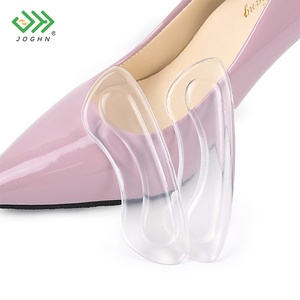 JOGHN Gel transparent double couche, semelles intérieures transparentes en gel, <span class=keywords><strong>demi</strong></span>-semelles, coussinets de rembourrage <span class=keywords><strong>pour</strong></span> talons, protège-talons <span class=keywords><strong>pour</strong></span> talons hauts femme - Product Image 3