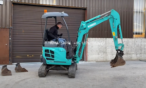 Mini-excavatrice Kobelco Sk17 d'occasion de 1,7 tonne avec mini-benne, mini-pelle hydraulique Kobelco 17 d'occasion en stock - Product Image 2