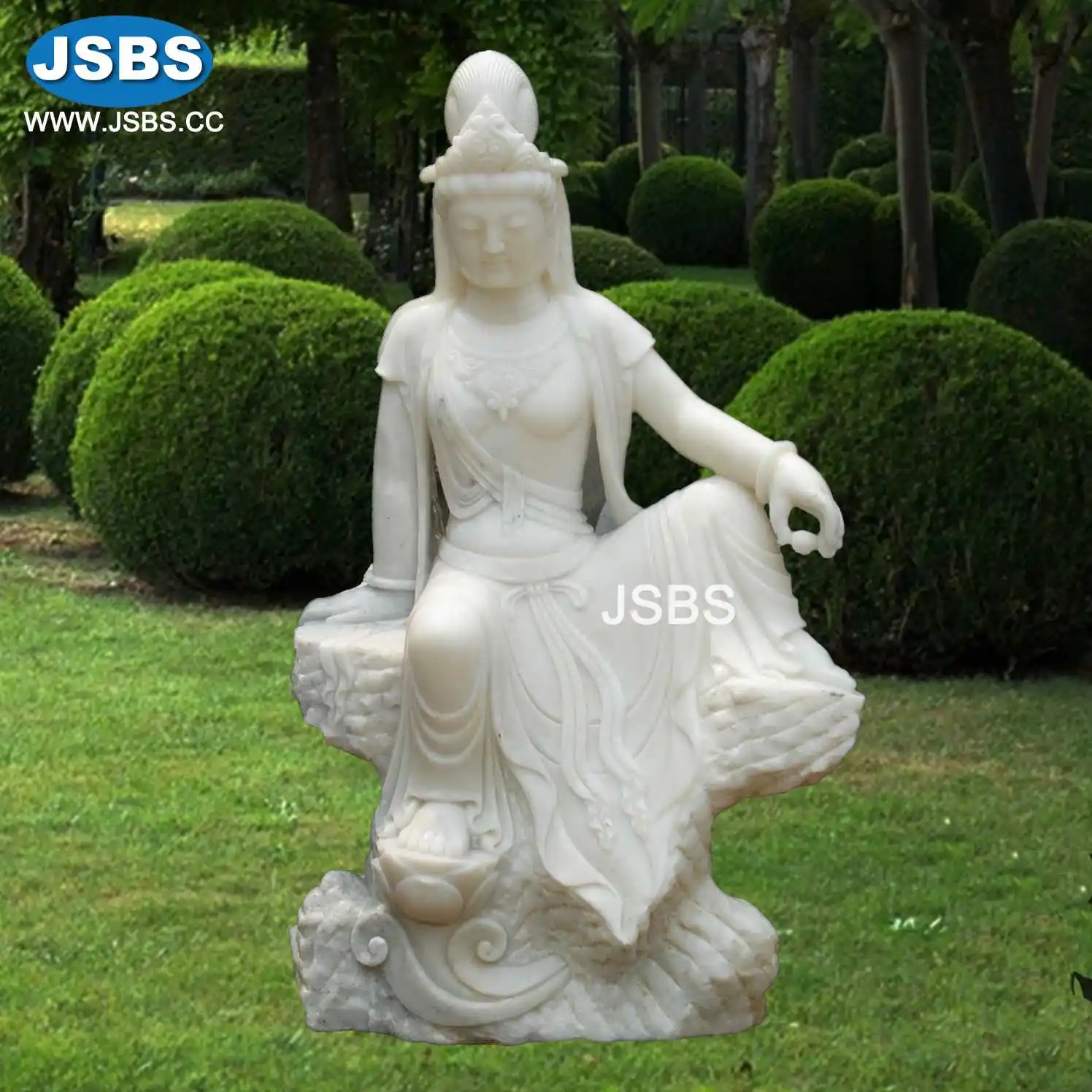 Hand geschnitzte chinesische Gottheit statuen skulptur der weißen Marmor <span class=keywords><strong>jade</strong></span>