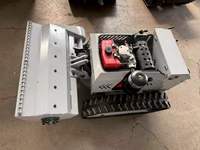 Tondeuse à gazon télécommandée pour grandes surfaces et terrains en pente, tondeuse rotative multifonctionnelle télécommandée