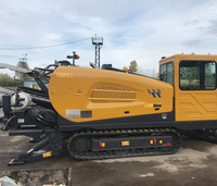 Foreuse directionnelle horizontale sur chenilles XZ280 à moteur diesel avec pompe de boîte de vitesses pour puits d'eau, profondeur 280 m