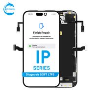 STAROZON - Pantalla Táctil LCD OLED de Repuesto para iPhone 12 13 14 15 16 Plus Pro Max, Sin Mensaje de Pieza Desconocida