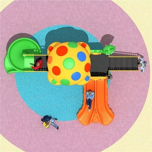 เครื่องเล่นสวนสนุกแบบหลายช่องสำหรับเด็กเล่นในเมืองแบบพกพาอุปกรณ์สนามเด็กเล่นสำหรับเด็ก - Product Image 2