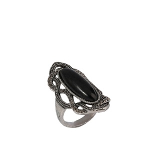 핫 세일 천연 다이아몬드 탄생석 선물 보석 구리 여성 빈티지 패션 웨딩 파티 반지 - Product Image 5
