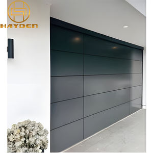 Hayden Moderne Durable Taille Personnalisée Automatique Aluminium Plastique Composite Sectionnel Pleine Vue <span class=keywords><strong>Porte</strong></span> de <span class=keywords><strong>Garage</strong></span> pour Résidentielle - Product Image 4