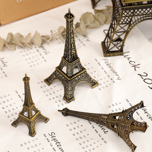 Metal Crafts French Travel Souvenirs Hot-selling Retro Mini Model <strong>Eiffel</strong> <strong>Tower</strong> Home Decor Accessories - Product Image 6