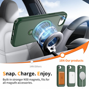 เคสกันกระแทก <span class=keywords><strong>iPhone</strong></span> 17E <span class=keywords><strong>แบ</strong></span>บแม่เหล็ก ฝาหลังโทรศัพท์มือถือ<span class=keywords><strong>แบ</strong></span>บกำหนดเองได้ หมุนได้ 360 องศา ขายส่ง เคส <span class=keywords><strong>iPhone</strong></span> 17 Pro Max - Product Image 5