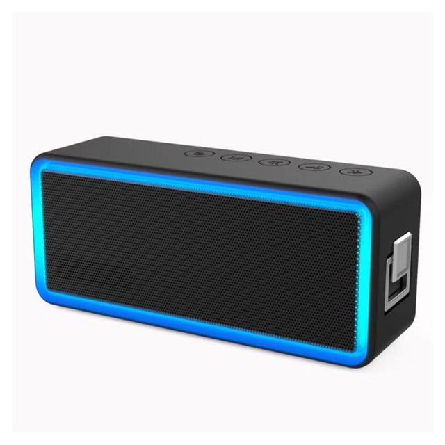 Portable Speaker Wireless Wireless Speaker IPX7 Waterproof 20W Loud Stereo TWS Pairing Suitable for Home Outdoor with RGB Light