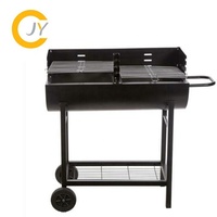 Barbecue à charbon de bois professionnel pour fête dans l'arrière-cour