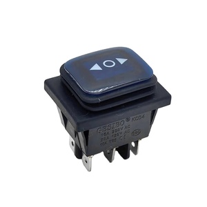 Tích hợp không thấm nước 6-pin kép Reset Rocker <span class=keywords><strong>Power</strong></span> <span class=keywords><strong>switch</strong></span> kcd4 LED vít thiết bị đầu cuối 15A 12V/24V/220V nhựa cấu trúc điện tử - Product Image 2