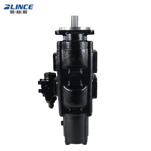 משאבת שמן הידראולית משולשת של פארקר הניפין 20/918500 למחפר <span class=keywords><strong>JCB</strong></span>, 29 + 19 + 16 סמ\\\"ק/סיבוב, משאבת הילוכים הידראולית ראשית לחלקי חילוף של <span class=keywords><strong>JCB</strong></span> - Product Image 3