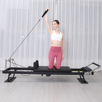 Hochwertiges Pilates Core Reformer Bett Langlebiges Core Yoga Bett Faltbares Pilates Reformer für Gleichgewichtstraining