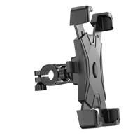 Support de téléphone portable universel pour vélo à 4 griffes réglable à 360° °   Support de téléphone rotatif et flexible pour scooter et moto