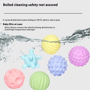 Baby Manhattan Hand Grip <span class=keywords><strong>Ball</strong></span> Baby Toy Grasp Multi-texture Soft Glue Hand Grip <span class=keywords><strong>Touch</strong></span> <span class=keywords><strong>Ball</strong></span> - Product Image 3