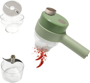Portable Mini USB Charging Electric Food Blender Automatic Bottle Waterproof Rechargeable Stainless Steel Garlic <b>Chopper</b> - Product Image 1