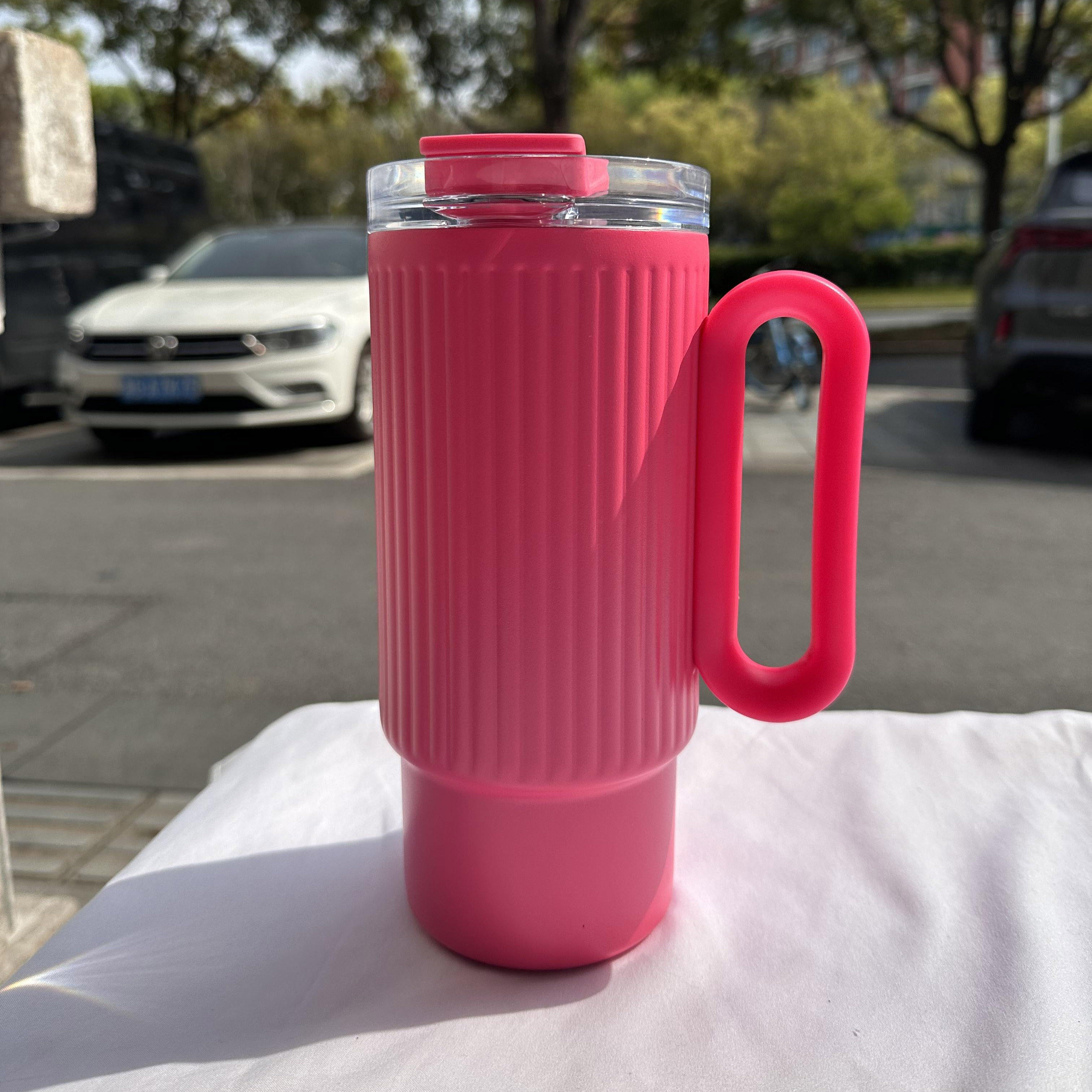 กุหลาบสีชมพู3ด้าน