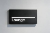 Enseigne rétroéclairée à LED facile à installer soi-même avec modules LED, prise AC/DC, emballée pour une expédition sécurisée, pour mariages et usage professionnel