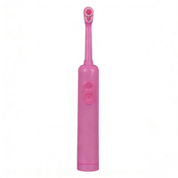 Brosse à dents électrique pour enfants KALWEL personnalisée, poils en nylon doux, rotation automatique 6000 tr/min, étanche, têtes de remplacement