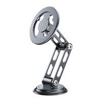 Support de téléphone magnétique multifonctionnel pour voiture, fixation électrique double usage, universel pour tableau de bord et grille d'aération, support de navigation stable
