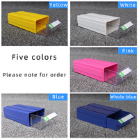 Zhengdong — boîte de rangement plastique colorée, empilable, pour Lego et jouets