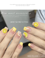 30 Stuks 3D Hars Citroenschijfje Nagel Charmes Zomer OrangeLime Fruit Nageldecoratie DIY Manicure Nail Art Accessoires voor Nagelsalon