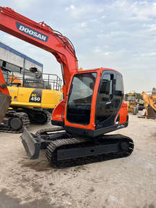 100% original meilleure qualité pelle d'occasion Doosan DX75 DX60 mini pelle sur chenilles de Construction avec prix bon marché - Product Image 4