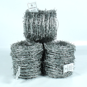 Fil barbelé galvanisé de qualité industrielle, fabriqué en Malaisie par KIMMU, avec une distance entre les barbelés de 5 pouces, type IOWA, haute résistance - Product Image 4