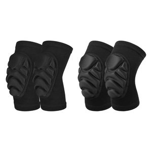 Juego de protectores de rodilla y codo Shiwei, color negro, con absorción de impactos, protección para boxeo, adultos, hombres, entrenamiento deportivo - Product Image 3