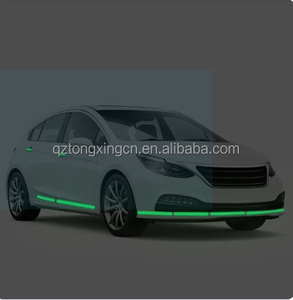 Película luminosa autoluminosa larga, vinilo autoadhesivo fotoluminiscente que brilla en la oscuridad, película de vinilo, cinta reflectante luminosa, seguridad - Product Image 3