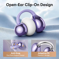 Écouteurs sportifs TWS M100 en gros avec clip d'oreille, étui à écran tactile intelligent, contrôle tactile, stéréo BT V5.4, étui de charge 500 mAh pour femmes