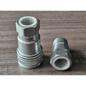 Rộng rãi usely thủy lực khớp nối nhanh chóng kết nối ISO7241-A BSP <span class=keywords><strong>1</strong></span>/2 "3/<span class=keywords><strong>4</strong></span>" poppet valved nhanh chóng phát hành thủy lực Phụ kiện ống - Product Image 3