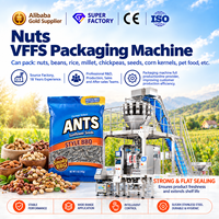 Machine d'emballage automatique multifonctionnelle verticale pour noix de 200g et 500g