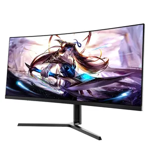 27 49 Inch Gaming Monitor Wide Screen Moniteurs Lcd 3840*1080 1ms Curva R1800 Computador 4k Monitores Pc 144hz