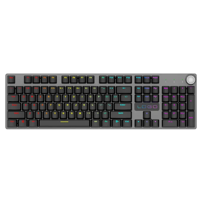 Manufacturing keyboard OEM blue red switch backlit rgb pc gamer wireless mechanical gaming keyboard with lights