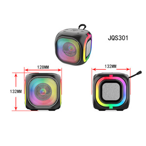 GENCE Amplificateur <span class=keywords><strong>Admark</strong></span> Système Sonore Électronique Portable Boombox pour Batterie 5.0 1000-2000mAh Sortie 8W LED RGB - Product Image 4