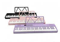 Wholesale Factory 61 Keys Folding Piano, 3 Colors Optional Portable Foldable Electronic Keyboard Musical Instrument