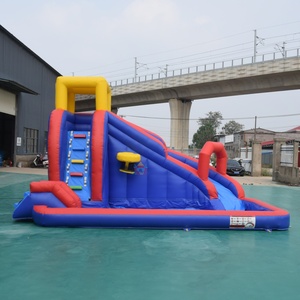Château gonflable commercial d'été avec toboggan aquatique pour la <span class=keywords><strong>location</strong></span> - Product Image 1