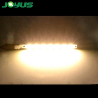 Regulador de intensidad de luz led para escritorio, tira de luces led usb de 5V para armario de cocina, 100mm, 7 led, SMD5050, 7mm de ancho, pcb, cable táctil regulable