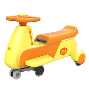 Best Pink Green Blue Toddler Ride On Wiggle Car With Mute Led Flush Wheel