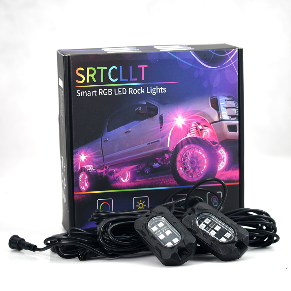 Dreamcolor RGBIC Car Interior Smart APP Music Wireless Remote Control Rock LED Light Atmosphere Car Lights