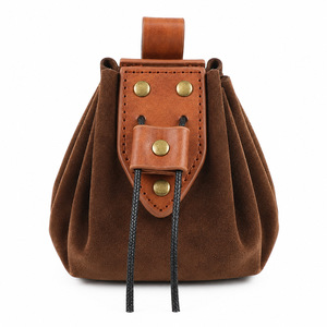 Ensemble de vêtements médiévaux vikings Renaissance transfrontalier, comprenant une ceinture et un sac à flacon de médicaments en liège, cadeau de style Halloween - Product Image 1