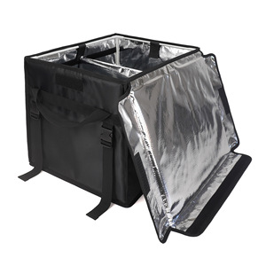 Wholesale Waterproof Insulated Food Delivery Boxes for Riders, Car-Mounted Delivery Bags with Insertable Advertising Pages - Product Image 1