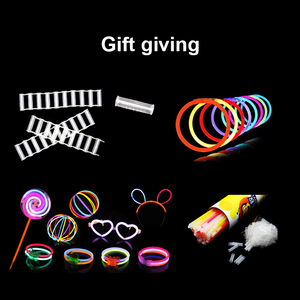 Alloween Party ececoraciones EON 8 Inch low bajo he Ark ticbajo garrapatas con onnectores racracelets en caja de color - Product Image 2